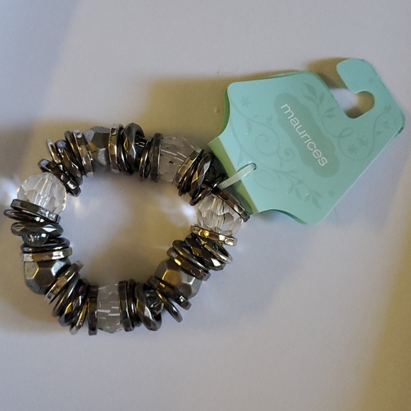 Maurices Jewelry - Maurices Silvertone Stretch Bracelet